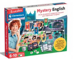 CLEMENTONI - JEU MYSTERY ENGLISH (POUR TRAVAILLER L'ANGLAIS) (VF)